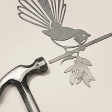 Load image into Gallery viewer, MetalBird Piwakawaka Fantail Garden Art