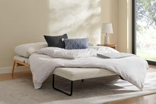 Load image into Gallery viewer, Shangri-La Brad Upholstered Double Sofa Bed (Natural)