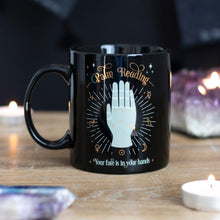Load image into Gallery viewer, Palm Reading Ceramic Novelty Mug