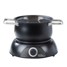 Load image into Gallery viewer, Davis &amp; Waddell: Electric Fondue Set - Matte Black