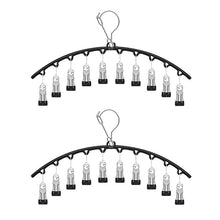 Load image into Gallery viewer, STORFEX 10-Clips Legging Closet Organizer - Black