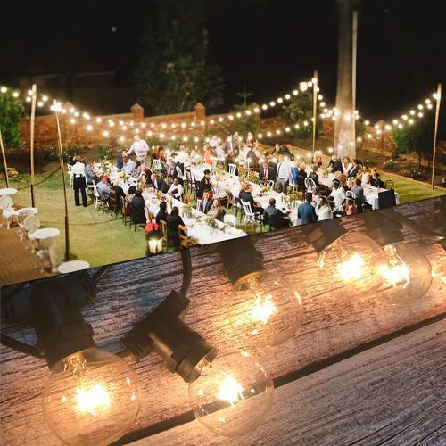 Waterproof Festoon Lights - 20M - Jingle Jollys