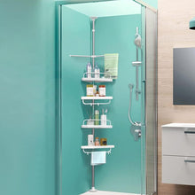 Load image into Gallery viewer, STORFEX 4 Layer Corner Shower Caddy