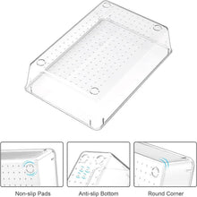 Load image into Gallery viewer, STORFEX 25 PCS Multifunctional Clear Plastic Drawer Organizers Set