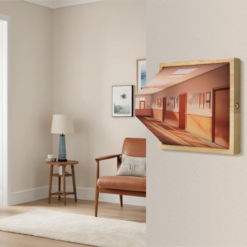 3D Optical Illusion Visual LED Night Light - Hallway