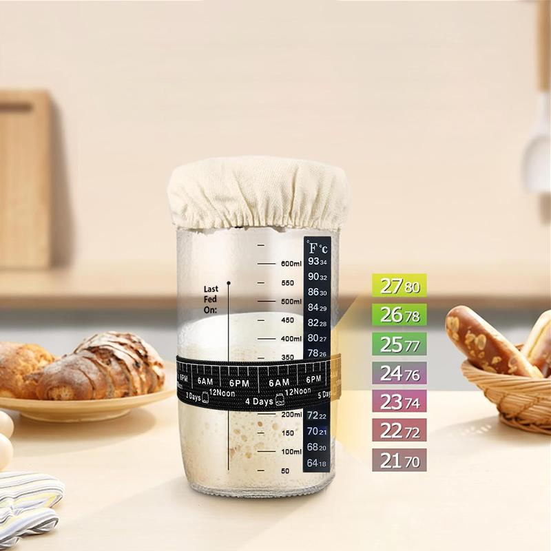 OZZYCOOK 2 Pack Sourdough Starter Kit