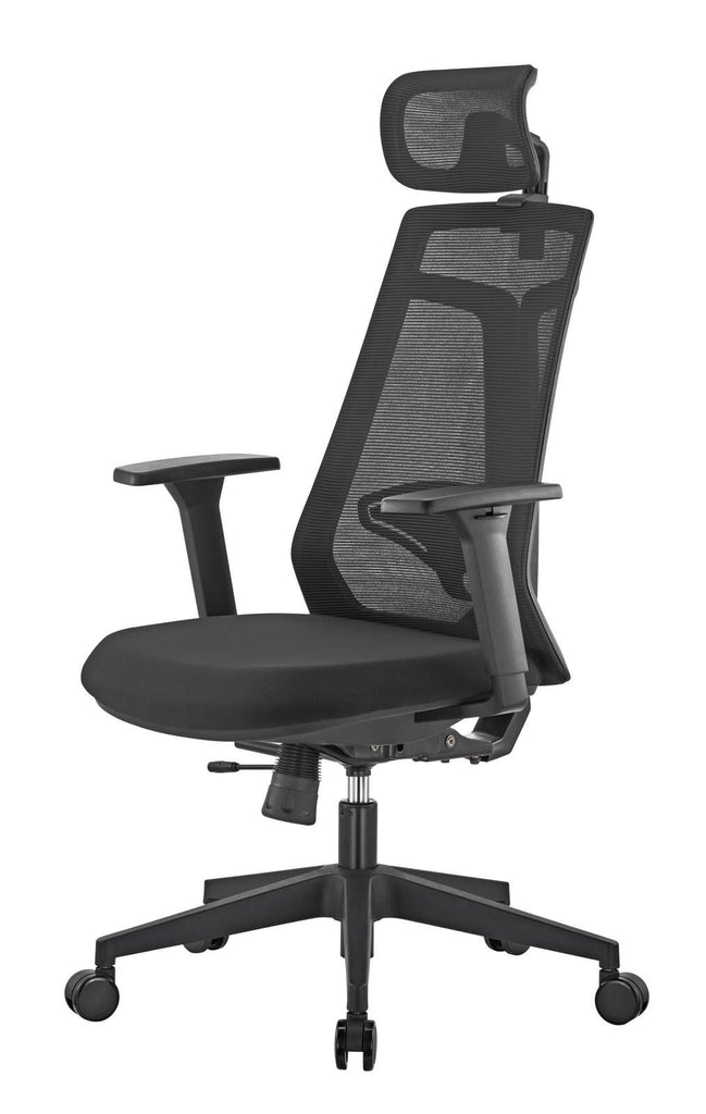 Fraser Country - Ergonomic Chair Black / Black