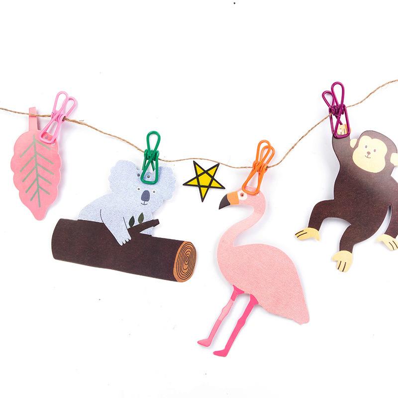 STORFEX 50 Pieces Multicoloured Clips