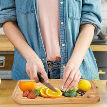Load image into Gallery viewer, OZZYCOOK 4-Piece Oversized Bamboo Cutting Board Set