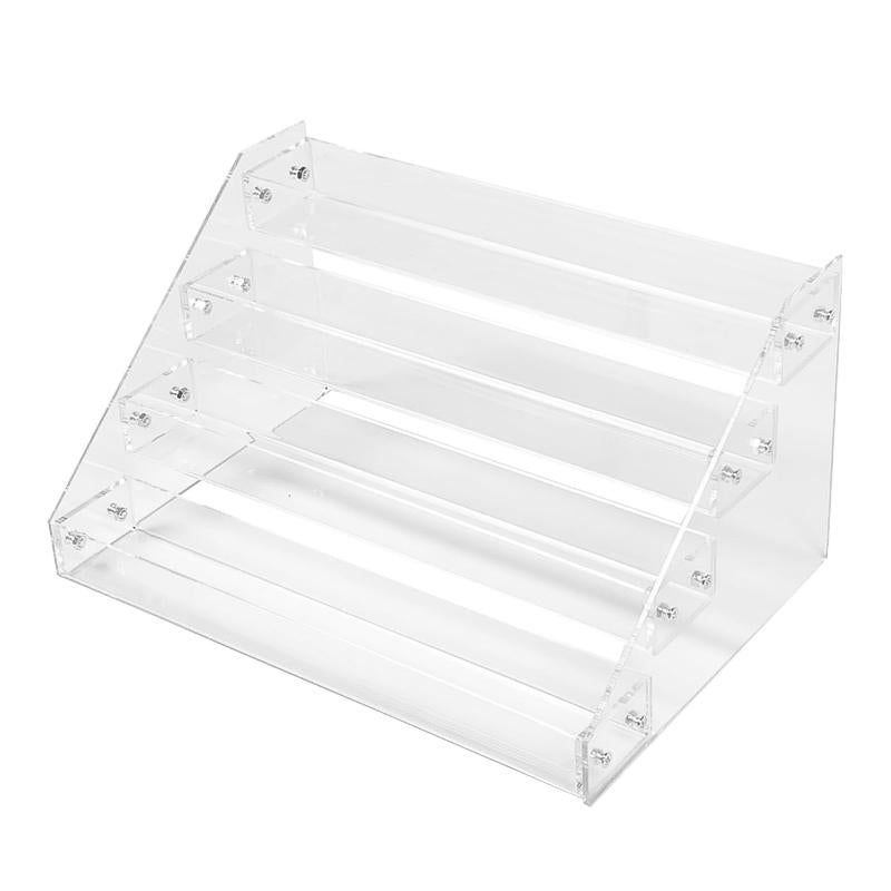 STORFEX 4 Tier Clear Display Risers Stand