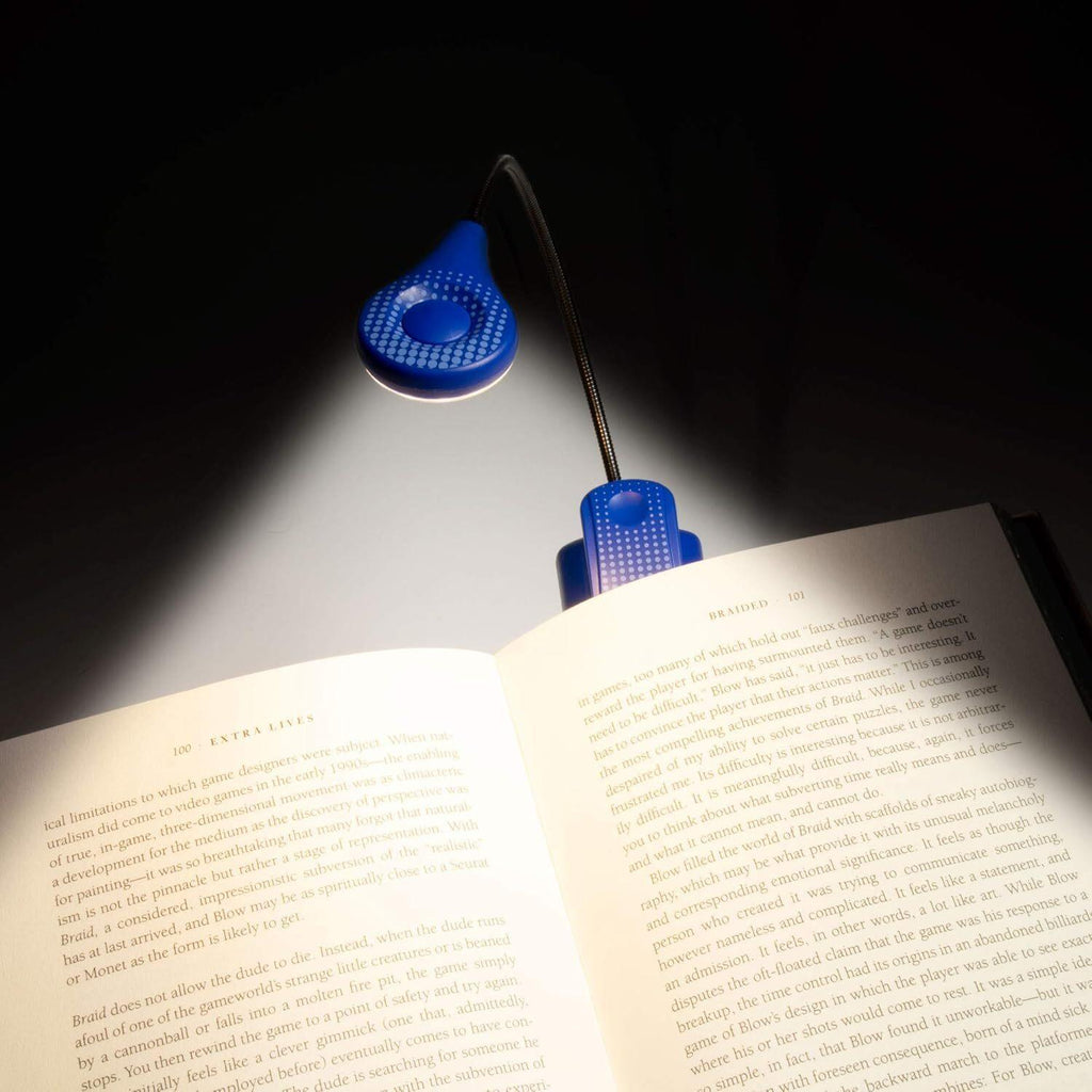 Sureflex80: Booklight - Blue Dots