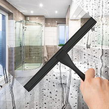 Load image into Gallery viewer, CLEANFOK Stainless Steel Shower Wiper - Black