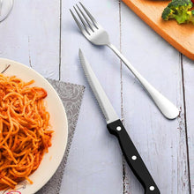 Load image into Gallery viewer, OZZYCOOK 49-Piece Stainless Steel Silverware Set with Non-Slip Cutlery Organizer