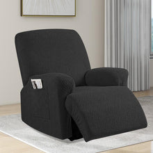 Load image into Gallery viewer, COMFEYA 1 Seater Recliner Cover for Lounge Chair - Black