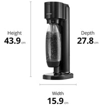 Load image into Gallery viewer, Sodastream Gaia Black 60L DWS