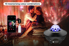 Load image into Gallery viewer, Galaxy Starlight Projector with Speaker - Kogan