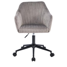 Load image into Gallery viewer, Gorilla Office: Bridget Velvet Chair Grey