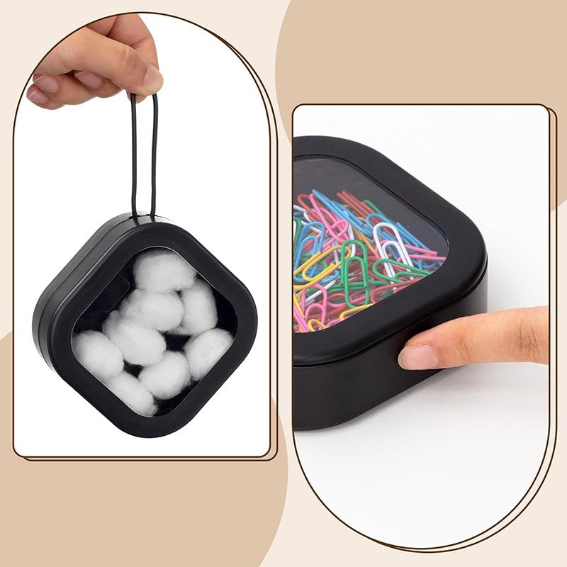 STORFEX 2pcs Travel Storage Organizer - Black