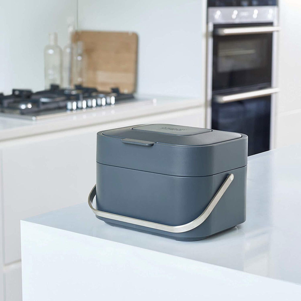 Joseph Joseph: Stack 4 Graphite Benchtop Compost Caddy