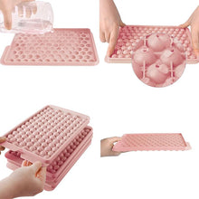 Load image into Gallery viewer, OZZYCOOK 104x 4PCS Round Ice Cube - Pink