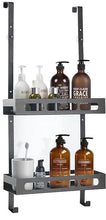 Load image into Gallery viewer, STORFEX Hanging Bathroom Storage Rack - Black