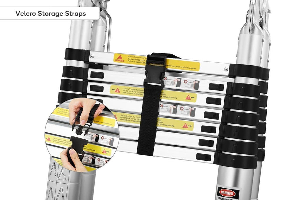 5m Telescopic Foldable Ladder - Certa