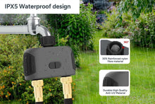 Load image into Gallery viewer, Kogan SmarterHome(TM) Wireless Garden Irrigation Water Timer with Dual Outlets