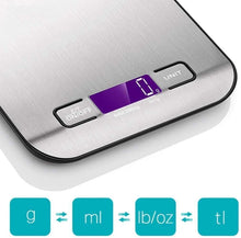 Load image into Gallery viewer, Stainless Steel Kitchen Scale - 5KG