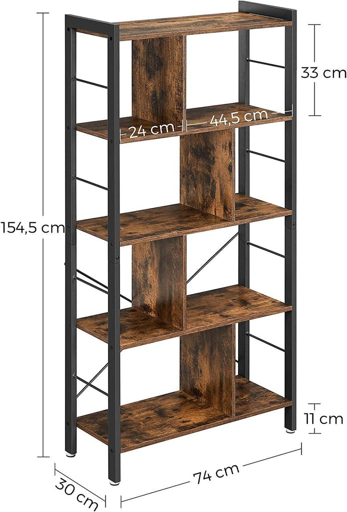 Vasagle Home Office Book Shelf - 4-Tier