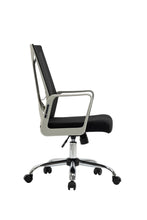 Load image into Gallery viewer, Ergolux Galway Office Chair (Light Grey )- Black