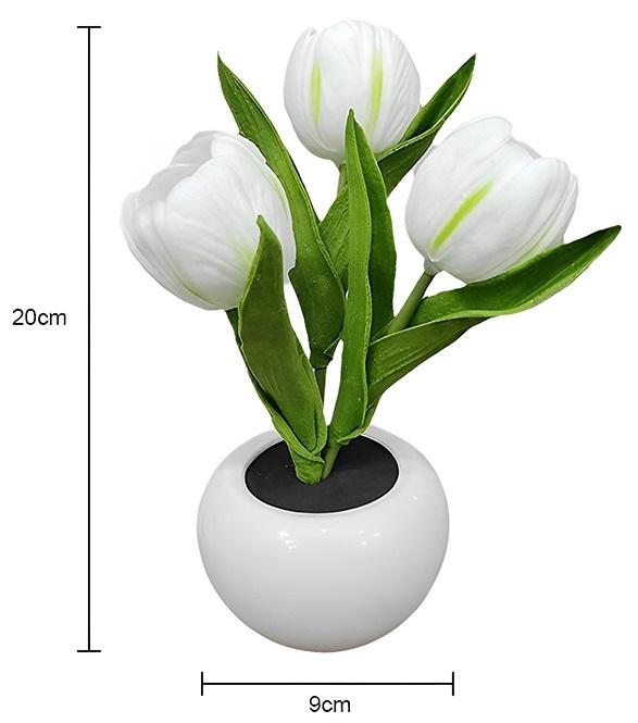 LUMIRO Tulip Night Light - White