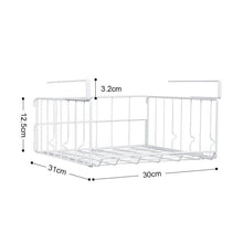 Load image into Gallery viewer, STORFEX Under Shelf Organizer - White (2 Pack)