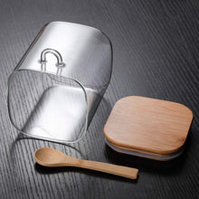 Load image into Gallery viewer, Glass Jar with Wooden Spoon (2000ml)