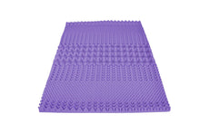 Load image into Gallery viewer, Fraser Country: Lavender Infused 7-Zone Memory Foam Mattress Topper - Queen (8cm Thick)