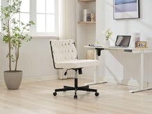 Load image into Gallery viewer, Gorilla Office: Boucle Knot Back Chair White