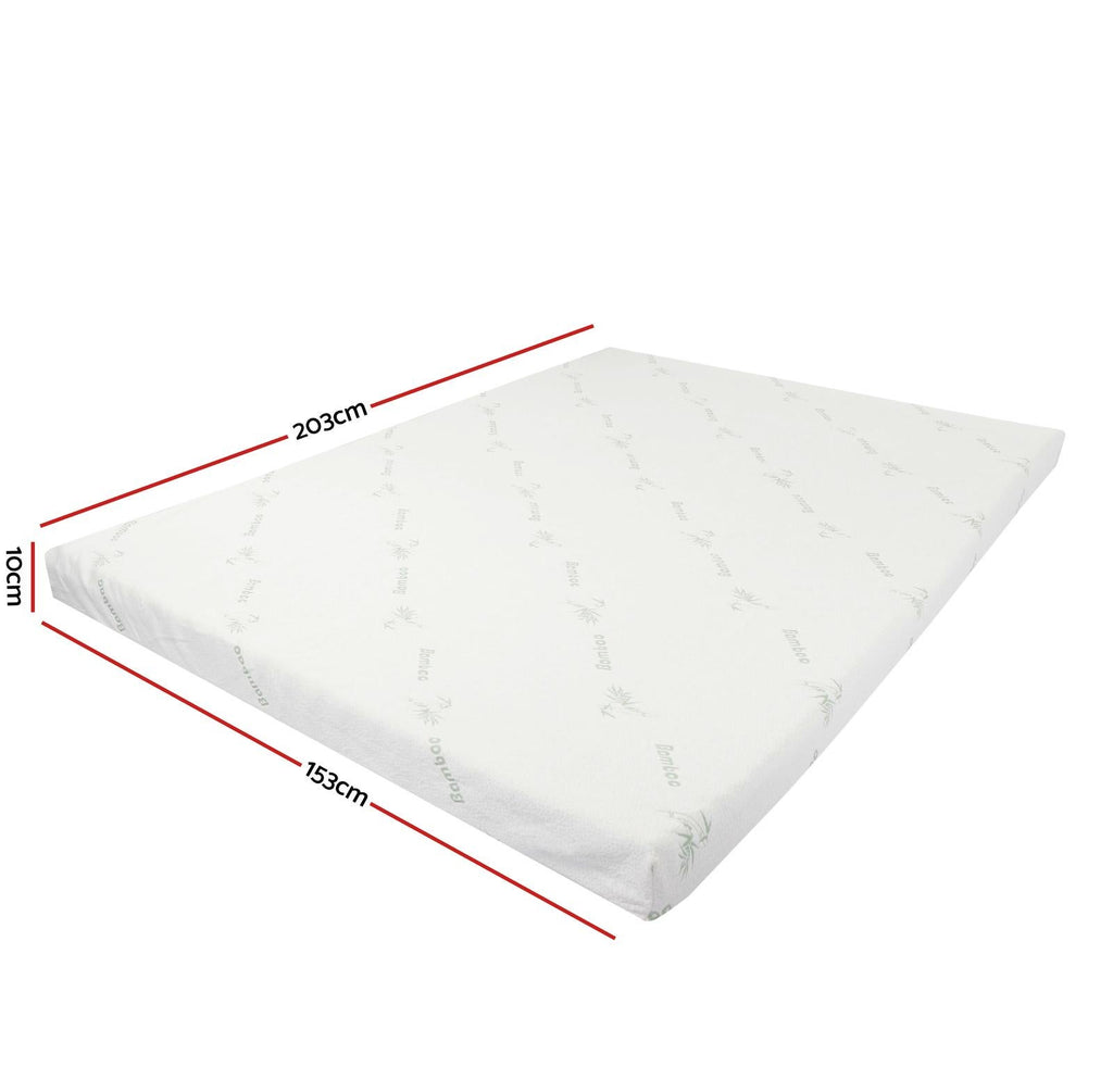 Fraser Country 7 Zone Gel Infused Memory Foam Mattress Topper - Queen (10cm Thick)