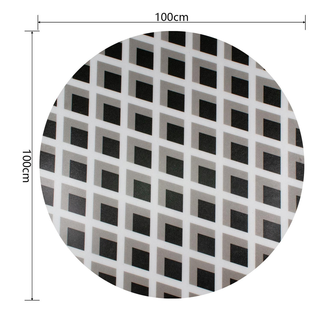 Fraser Country - Round Printed Office Chair Mat 100cm