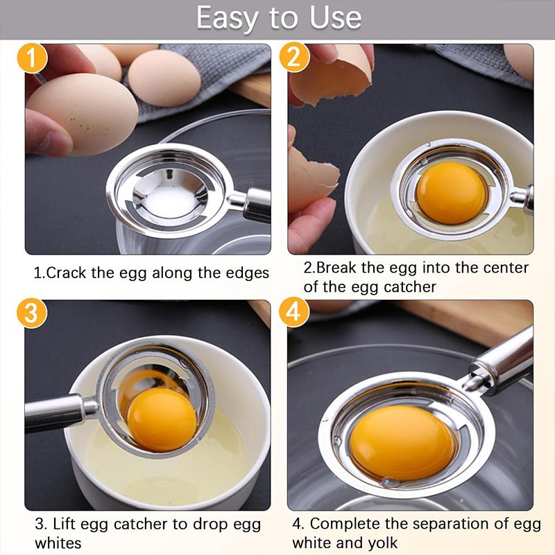 OZZYCOOK Egg Separator (2 Pack)