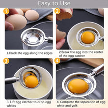 Load image into Gallery viewer, OZZYCOOK Egg Separator (2 Pack)