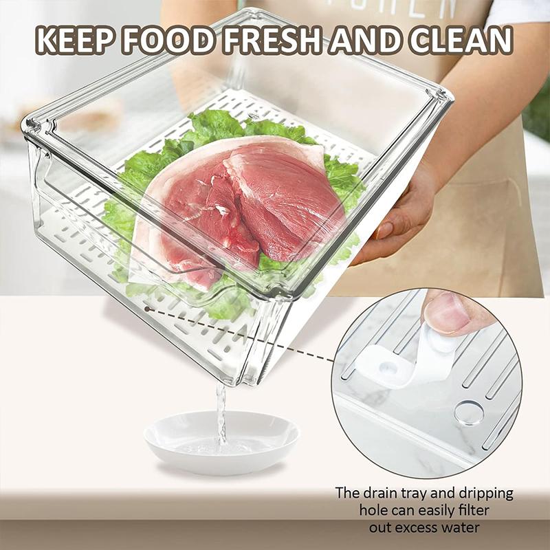 STORFEX 10 Pack Fridge Organizer