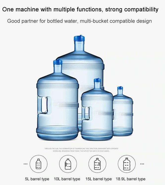 Water Dispenser - USB Water Pump for Bottled Drinking Water (Grey)