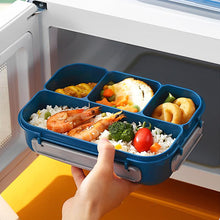 Load image into Gallery viewer, 2 Pack 4-Compartment Bento Box
