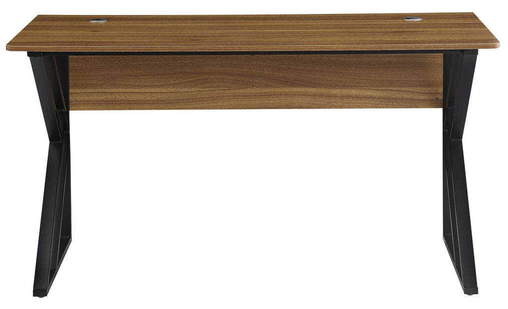 Gorilla Office: Ziggy Study Desk Black & Walnut