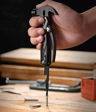 Load image into Gallery viewer, Multi-Purpose Hammer Camping Multi Tool - Black
