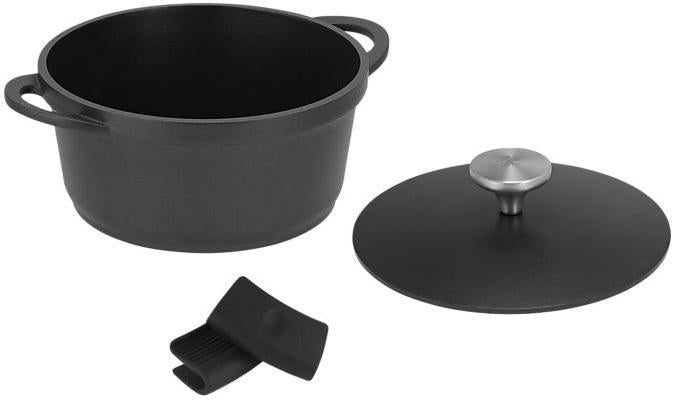 Maxwell & Williams: Agile Non-Stick Casserole Dish - Black (24cm)