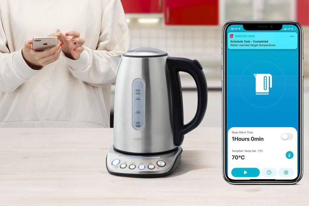 Kogan SmarterHome 1.7L Smart Kettle (Stainless Steel)