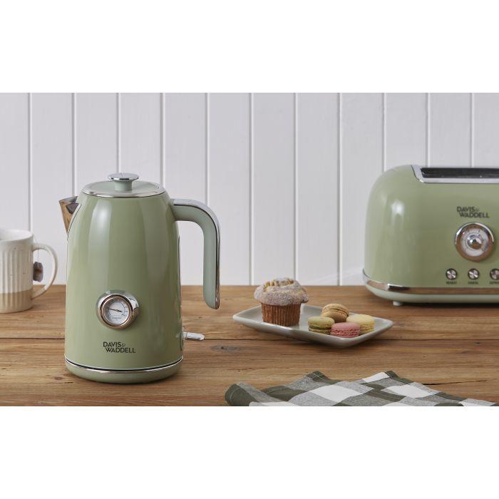 Davis & Waddell: Manor Electric Green Kettle (1.7L)