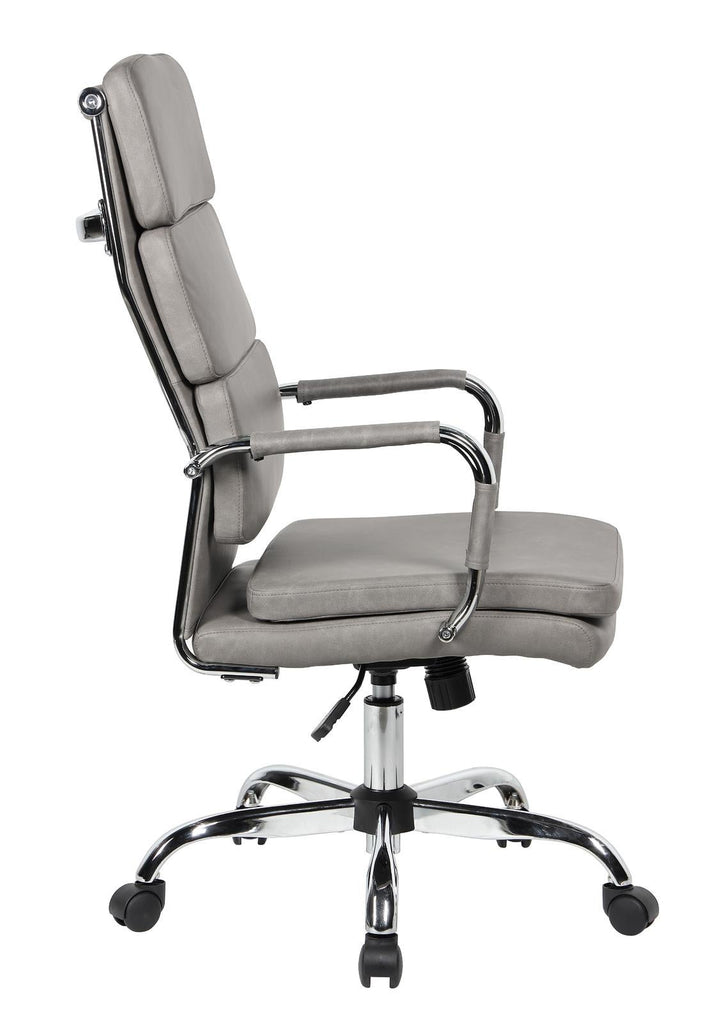 Gorilla Office-Eames Royal Replica Standard Office Chair High Back Light Grey
