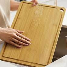 Load image into Gallery viewer, OZZYCOOK Bamboo Cutting Board Set (Set of 3)