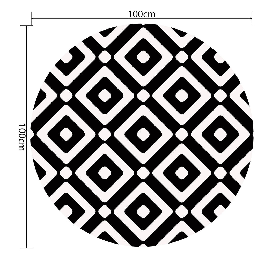 Fraser Country - Round Printed Office Chair Mat 100cm